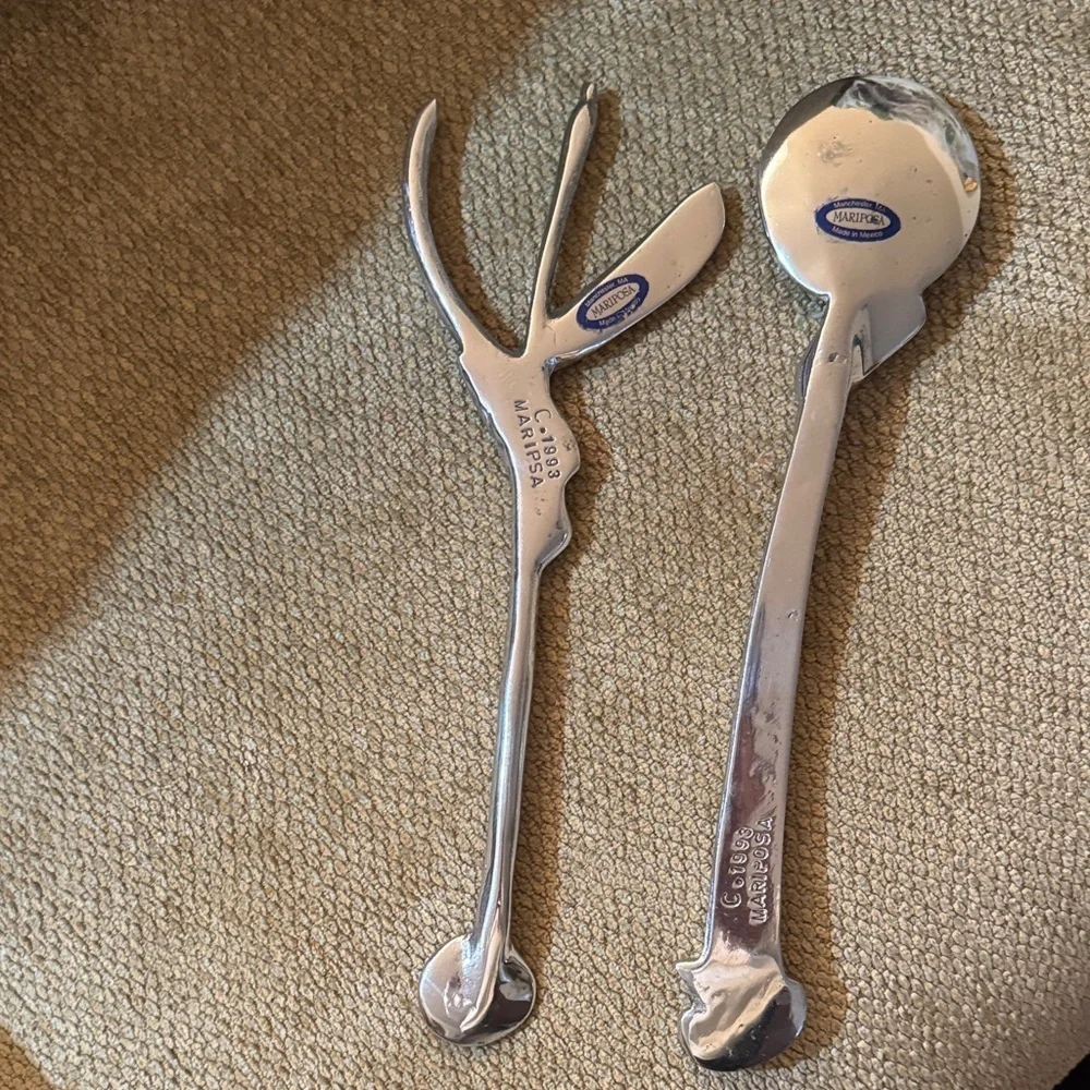 Mariposa Elegant Silver Utensil Set